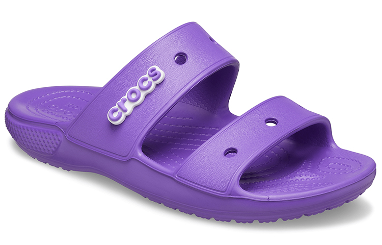 Crocs Classic Soft Sole Cozy Flat Heel Sports Slippers Unisex Purple 圖 3