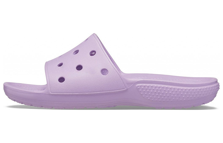 Crocs Classic Soft Sole Cozy Sports Slippers Unisex Purple 206121-5PR