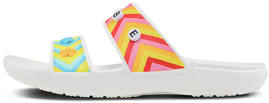 Crocs Classiques Sandales Sport Unisexe Blanc / Multicolore 206985-94S Buy Crocs Classiques Sandales Sport Unisexe Blanc / Multicolore 206985-94S