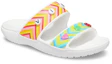 Lookbook Crocs Classiques Sandales Sport Unisexe Blanc / Multicolore 206985-94S