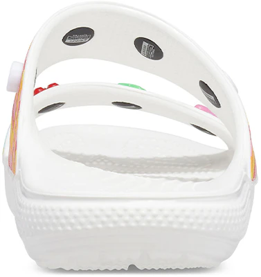 Crocs Classiques Sandales Sport Unisexe Blanc / Multicolore 206985-94S Purchase Crocs Classiques Sandales Sport Unisexe Blanc / Multicolore 206985-94S