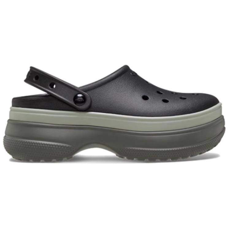 Order Crocs Classic Stacked Clog 'Black' 211355-001