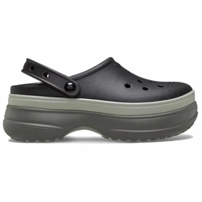 Crocs Classic Stacked Clog 'Black' 211355-001 Order Crocs Classic Stacked Clog 'Black' 211355-001
