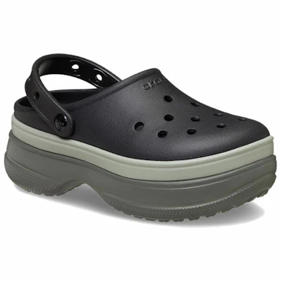 Crocs Classic Stacked Clog 'Black' 211355-001 Lookbook Crocs Classic Stacked Clog 'Black' 211355-001
