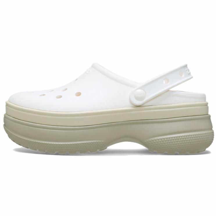 Crocs Classic Stacked Clog 'Chalk' 211355-0WV