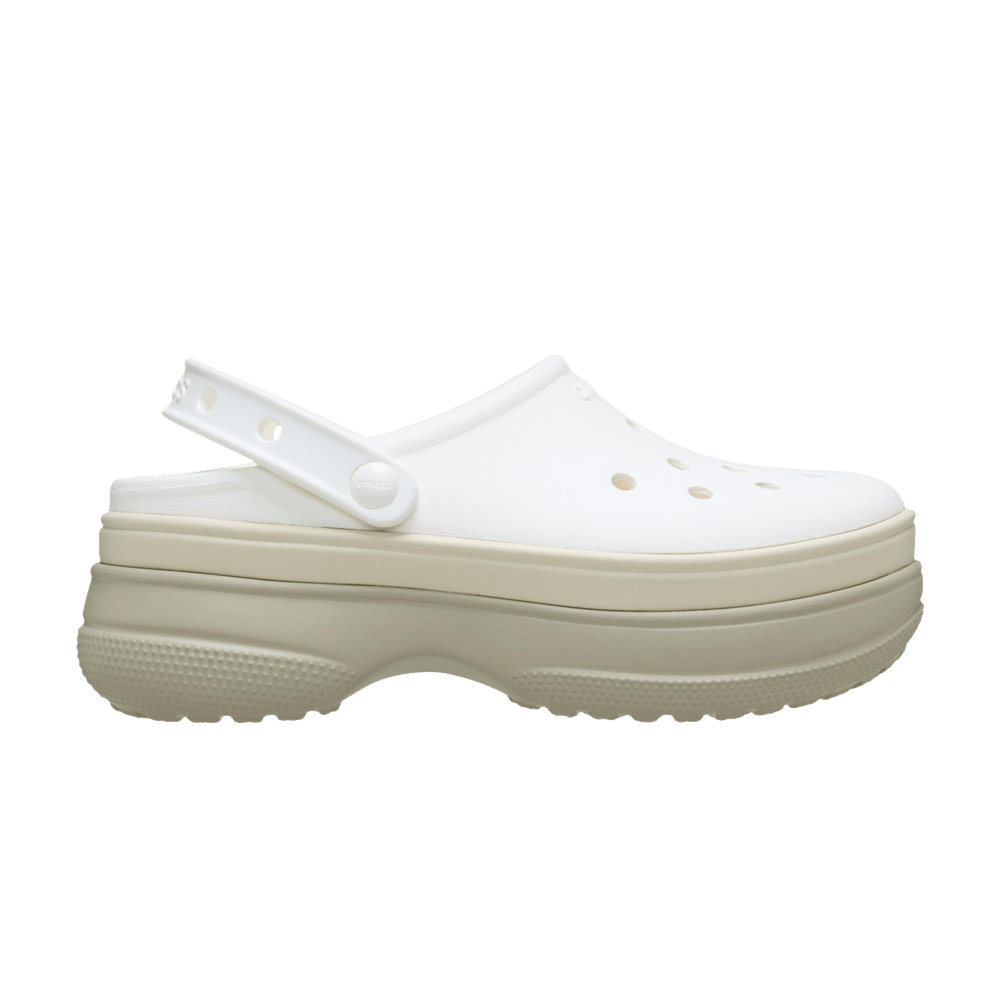 Crocs Classic Stacked Clog 'Chalk' 211355-0WV