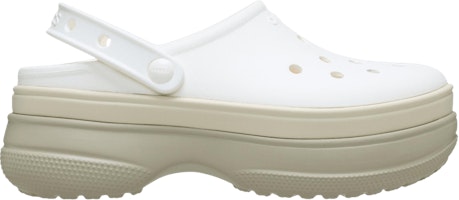 Crocs Classic Stacked Clog 'Chalk' 211355-0WV Crocs Classic Stacked Clog 'Chalk' 211355-0WV