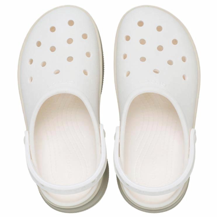Shop Crocs Classic Stacked Clog 'Chalk' 211355-0WV