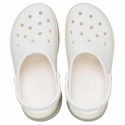 Crocs Classic Stacked Clog 'Chalk' 211355-0WV Shop Crocs Classic Stacked Clog 'Chalk' 211355-0WV