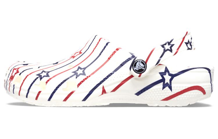 Buy クロックス クラシック スターズアンドストライプ クロッグ 'ホワイトマルチ' 208877-94S 208877-94S