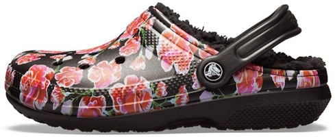 Crocs Classic Stay Warm Cozy Sports Unisex Black Red Sandals 'Black Red' 205324-643 Crocs Classic Stay Warm Cozy Sports Unisex Black Red Sandals 'Black Red' 205324-643
