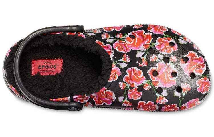 Lookbook Crocs Classic Stay Warm Gezellig Sport Unisex Zwart Rood Sandalen ''Zwart Rood'' 205324-643