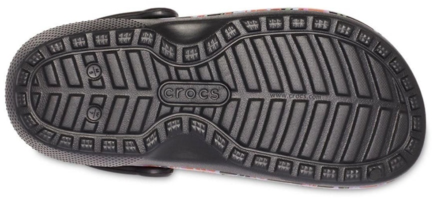 Crocs Classic Unisex Negro Rojo Sandalias Deportivas Cálidas y Acogedoras 205324-643 Sizing Crocs Classic Unisex Negro Rojo Sandalias Deportivas Cálidas y Acogedoras 205324-643