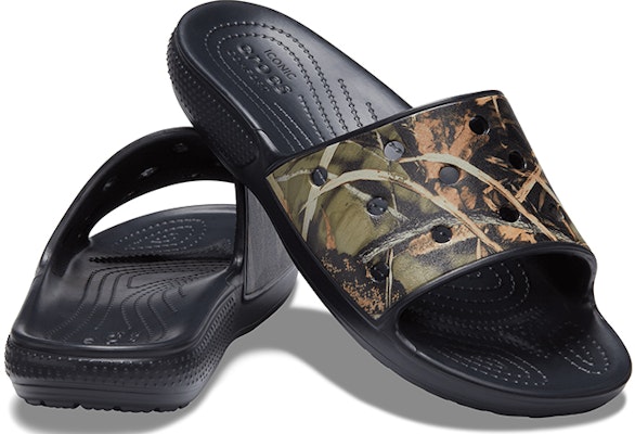 크록스 클래식 슬리퍼 (검정/갈색) 206521-001 Shop 크록스 클래식 슬리퍼 (검정/갈색) 206521-001