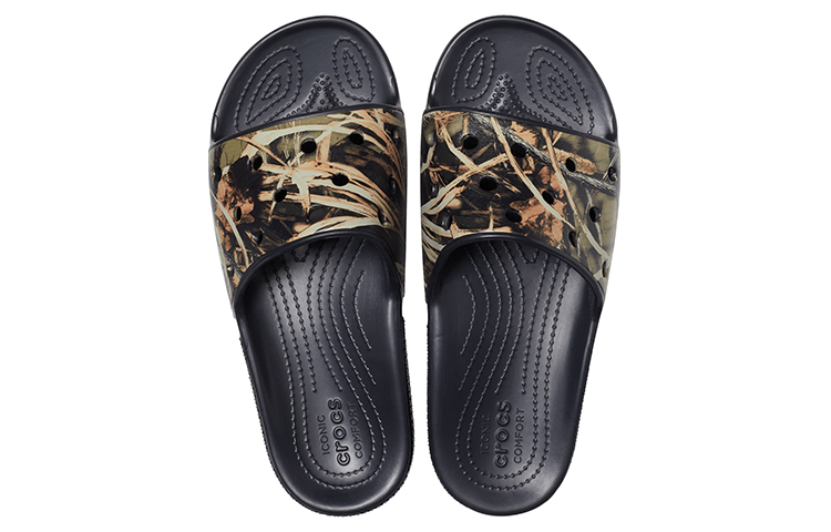 Purchase Crocs 卡駱馳 Classic 潮流百搭 洞洞運動拖鞋 男女同款 黑棕