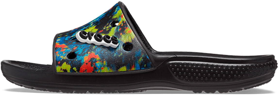 Crocs Classic Tie-Dye Graphic Slide ''Nero'' 206520-988 Buy Crocs Classic Tie-Dye Graphic Slide ''Nero'' 206520-988