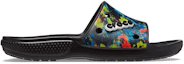 Order Crocs Classic Tie-Dye Graphic Slide ''Nero'' 206520-988