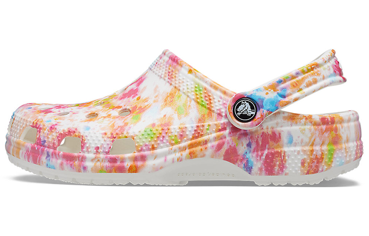Crocs Classic Tie Dye Beach Sandals Unisex 205453-83B