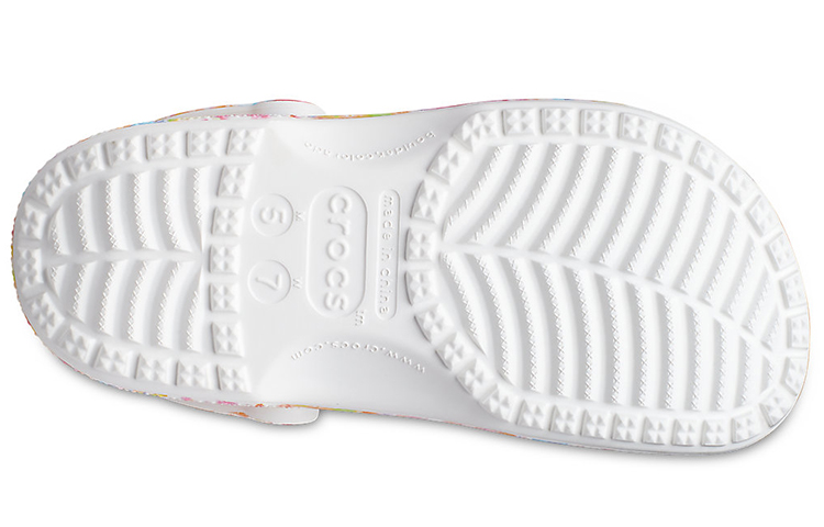 Sizing Sandalias Unisex Crocs Clásicas Tie Dye Playa 205453-83B