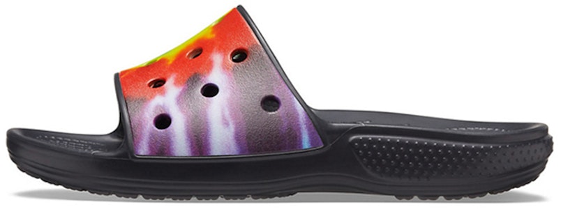 Crocs Hitam Pola Tie Dye Sepatu Kasual 206520-90H Buy Crocs Hitam Pola Tie Dye Sepatu Kasual 206520-90H