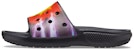 Crocs Classic Corak Tie Dye Kasut Kasual Hitam 206520-90H