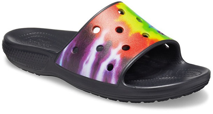 Crocs Classic Corak Tie Dye Kasut Kasual Hitam 206520-90H Lookbook Crocs Classic Corak Tie Dye Kasut Kasual Hitam 206520-90H