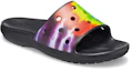 Lookbook Crocs Classic Corak Tie Dye Kasut Kasual Hitam 206520-90H