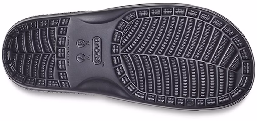 Crocs Classic Tie Dye Pattern Casual Shoe Black 206520-90H Details for Crocs Classic Tie Dye Pattern Casual Shoe Black 206520-90H