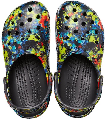 Crocs Classic Tie Dye Pattern Crocs Beach Unisex Denim Blue Sandals 205453-4SW Shop Crocs Classic Tie Dye Pattern Crocs Beach Unisex Denim Blue Sandals 205453-4SW