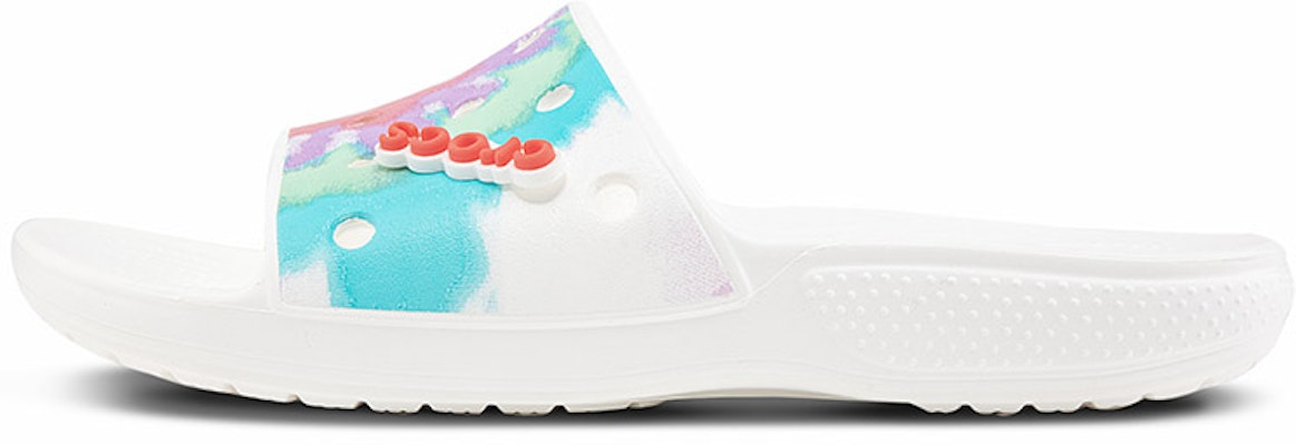 Crocs Classic Tie Dye Pattern Slippers Multi-Color 206520-6SN Buy Crocs Classic Tie Dye Pattern Slippers Multi-Color 206520-6SN