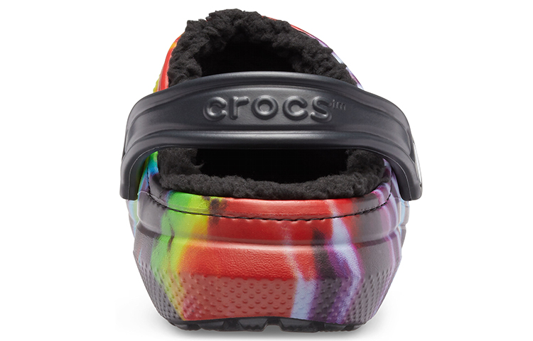 Details for Crocs Classic Tie Dye Hangat Selesa Crocs Sukan Selipar Unisex Ungu Merah 206341-988