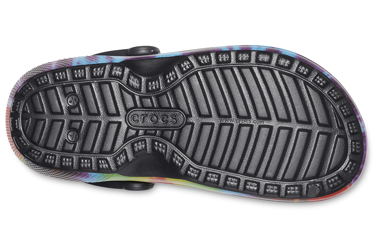 Sizing Crocs Classic Tie Dye Hangat Selesa Crocs Sukan Selipar Unisex Ungu Merah 206341-988