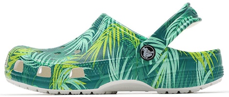 Crocs Classic Tropical Clog Classic Camouflage Green Sandals 207179-94S Crocs Classic Tropical Clog Classic Camouflage Green Sandals 207179-94S