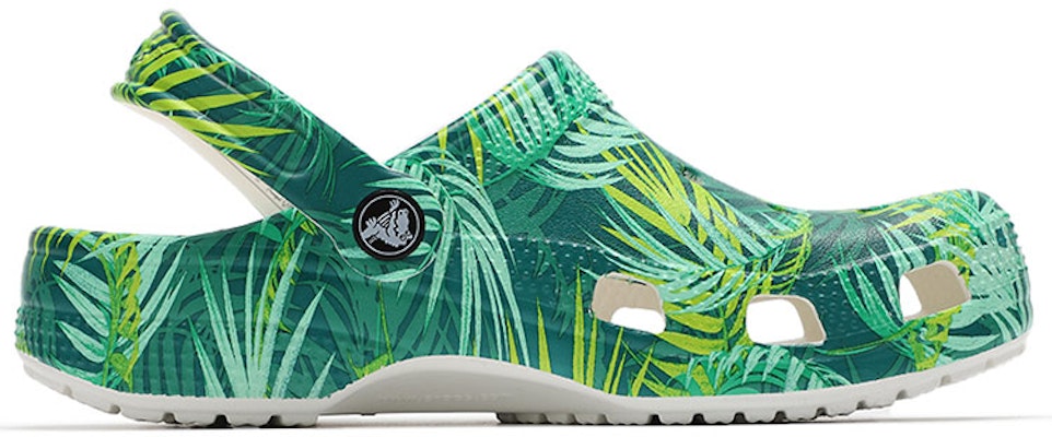 Crocs Classic Tropical Clog Classic Camouflage Green Sandals 207179-94S Order Crocs Classic Tropical Clog Classic Camouflage Green Sandals 207179-94S