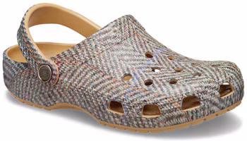 Lookbook Crocs Classic Tweed Clog Wheat 210403-209