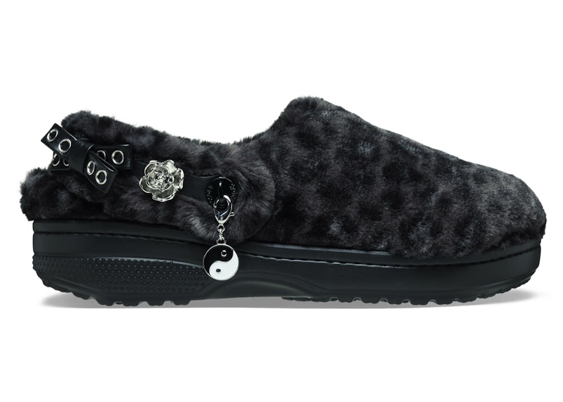 Crocs Classic Unfurgettable Clog Black Leopard 212416-0CU