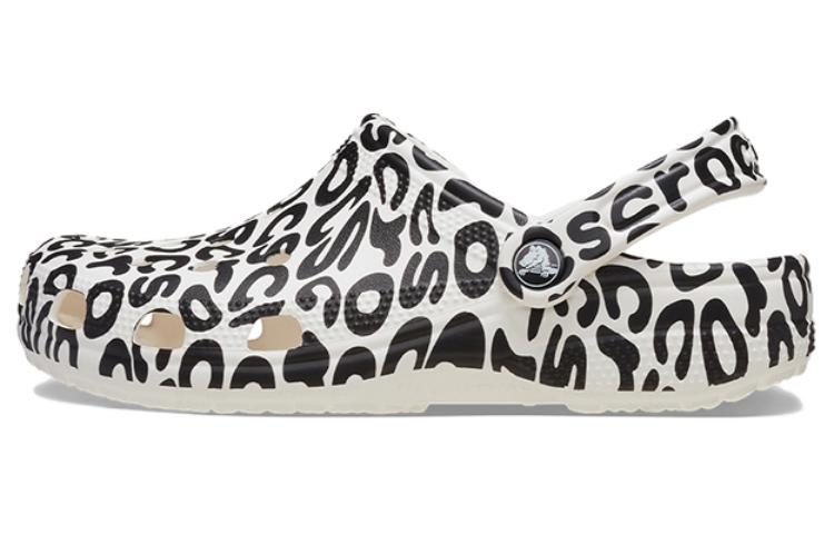 Buy クロックス クラシック 変形ロゴ 白黒 210805-100