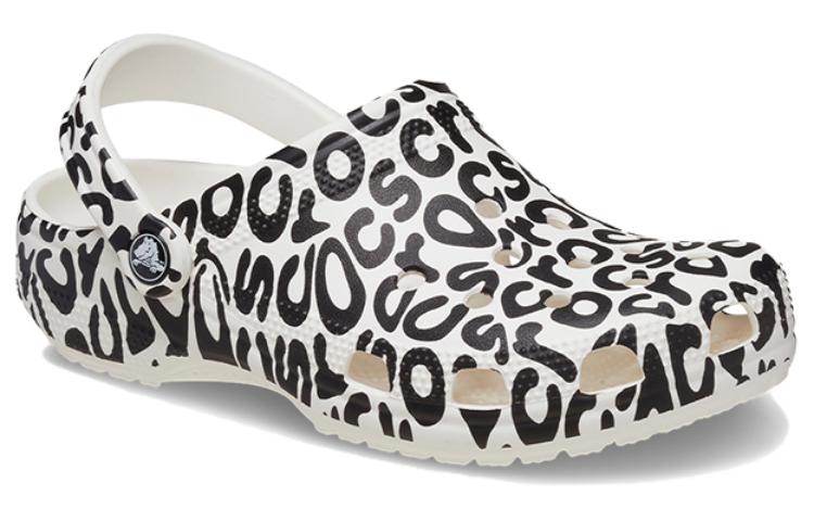 Lookbook クロックス クラシック 変形ロゴ 白黒 210805-100