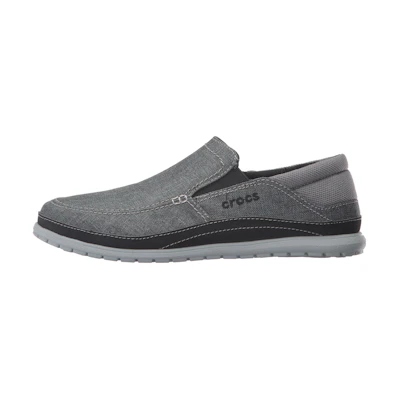 Crocs Santa Cruz Playa Slip-On Shoes 'Dark Grey'