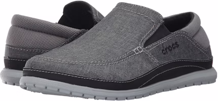 크록스 산타크루즈 플라야 슬립온 (다크 그레이) 204835-03L Lookbook 크록스 산타크루즈 플라야 슬립온 (다크 그레이) 204835-03L