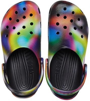 Sandales Crocs Colorées Unisexes Noir Multicolore Plage 207556-0C4 Shop Sandales Crocs Colorées Unisexes Noir Multicolore Plage 207556-0C4