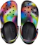 Shop Sandales Crocs Colorées Unisexes Noir Multicolore Plage 207556-0C4