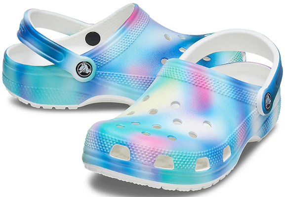 Crocs Colorés unisexes Multicolores Sandales Plage Blanches 207556-94S Details for Crocs Colorés unisexes Multicolores Sandales Plage Blanches 207556-94S