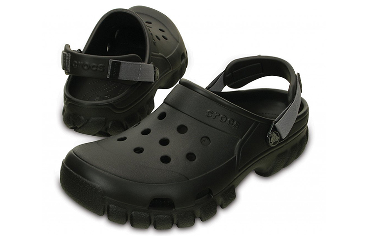 Details for Crocs Cozy Antislip Sport Unisex Zwarte Sandalen 202651-02S