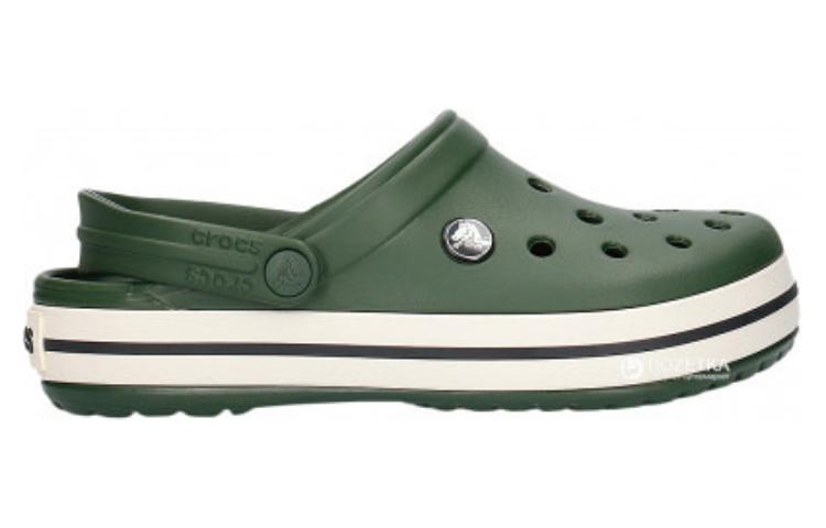 Order Crocs Crocband "深绿色" 洞洞鞋 11016-34K