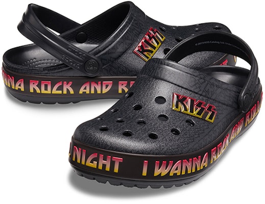 Crocs Crocband 'Kiss Lights Hitam' 205855-0C4 Shop Crocs Crocband 'Kiss Lights Hitam' 205855-0C4