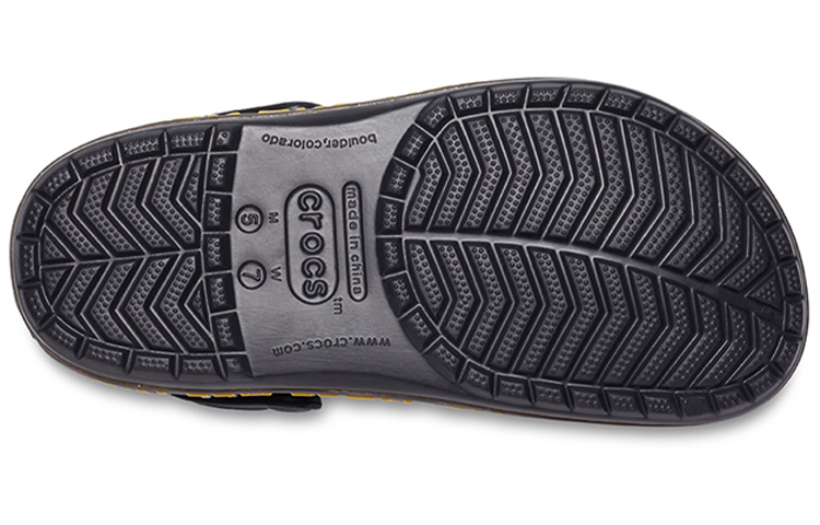 Sizing Crocs Crocband Kiss Lights 簡約休閒洞洞涼鞋 黑色