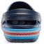 Shop Crocs Crocband Beach Deep Blue Sandals 205889-410