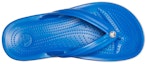 Shop Crocs Crocband Beach Flip-Flops Bright Blue 11033-4KG