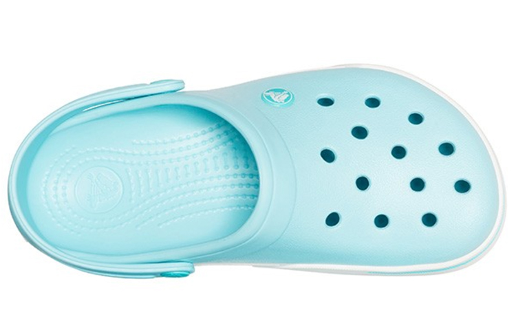 Shop Crocs克骆格Crocband海滩浅蓝男女凉鞋 11989-4JA